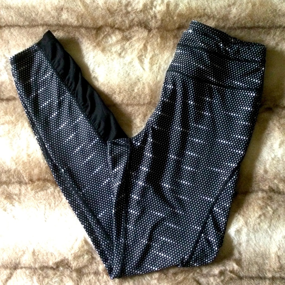 🆕 Kyodan Dotted Athletic Leggings Pants 🖤⚪️🔘